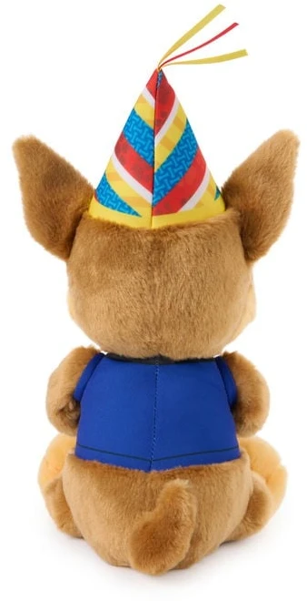 Spin Master Paw Patrol - Gund gimtadienio pliušinis žaislas Chase 24 cm (6075036)