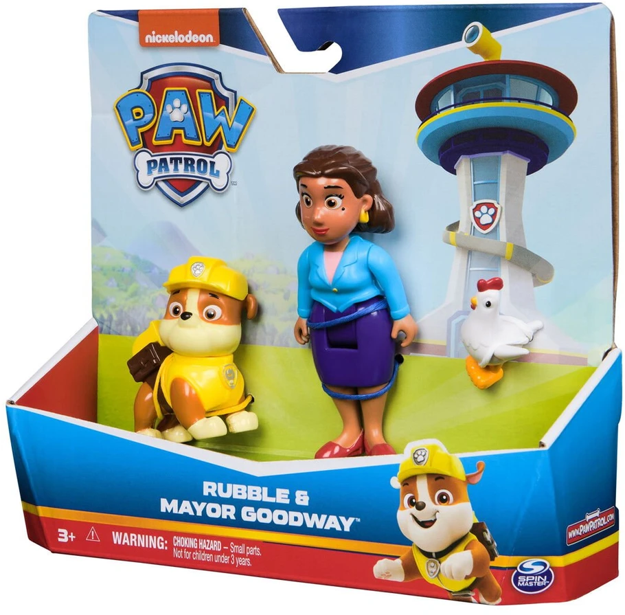 Spin Master PAW PATROL figūrėlė Hero Pup Core Rubble, 6070749