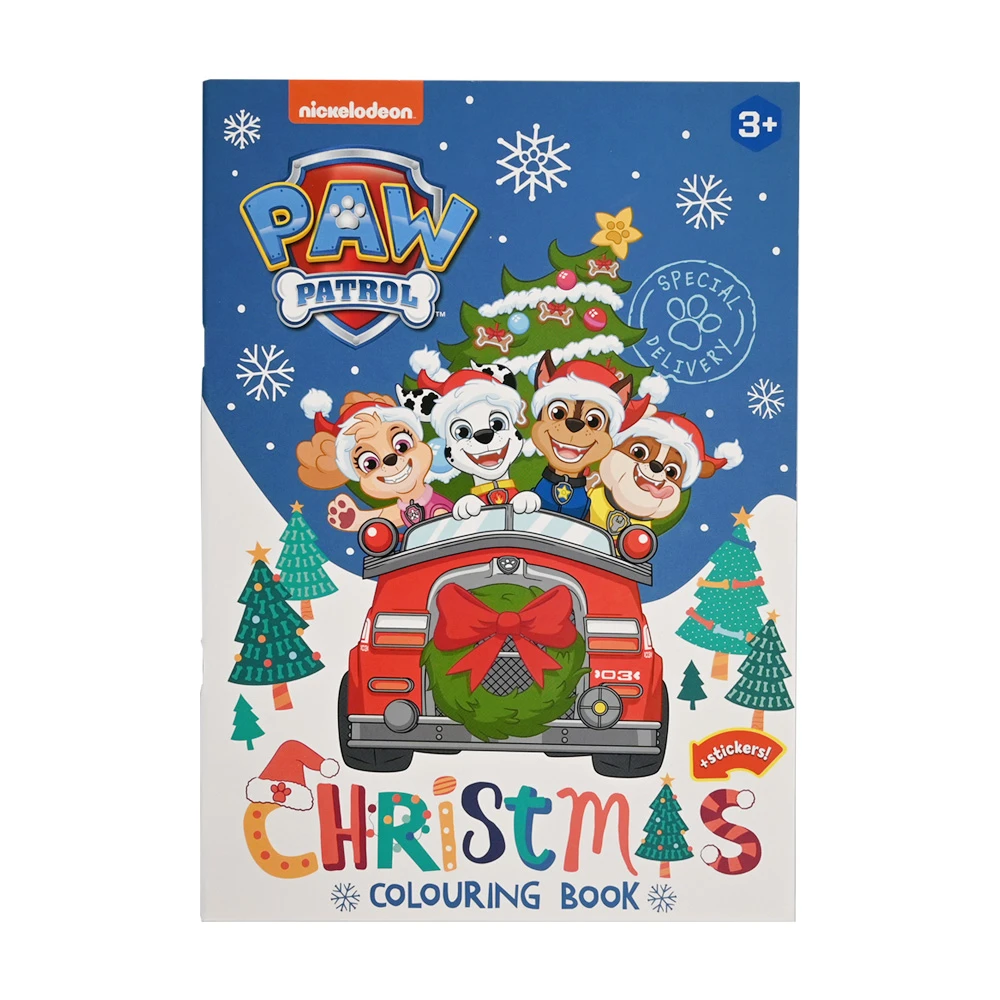 Spin Master „Paw Patrol“ – kalėdinės spalvinimo knygelės (24 vnt.) (1320)