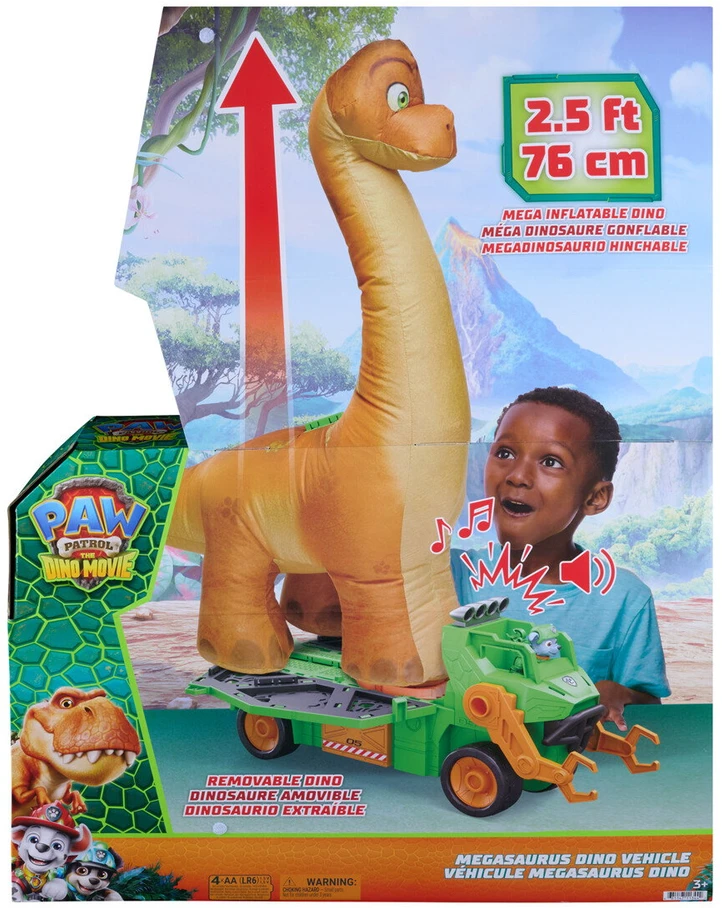 Paw_Patrol Spin Master PAW PATROL transporto priemonė Megasaurus Dino, 6075939