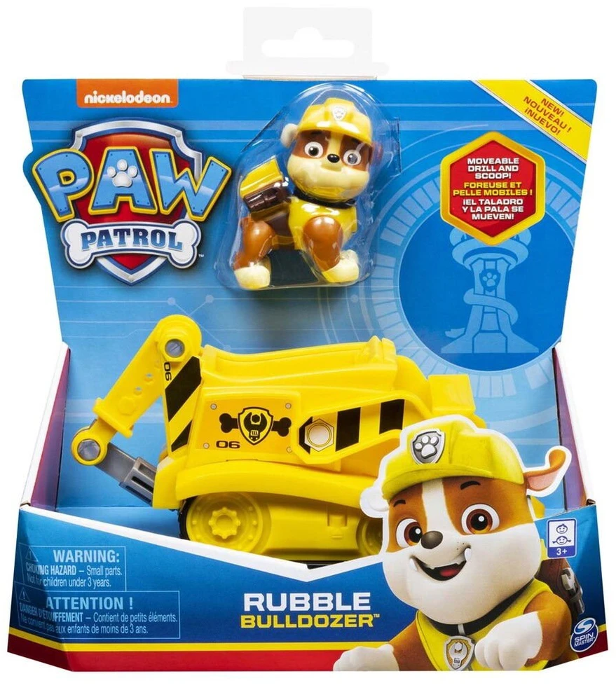 Spin Master PAW PATROL transporto priemonė Basic Sustainable Rubble, 6071214