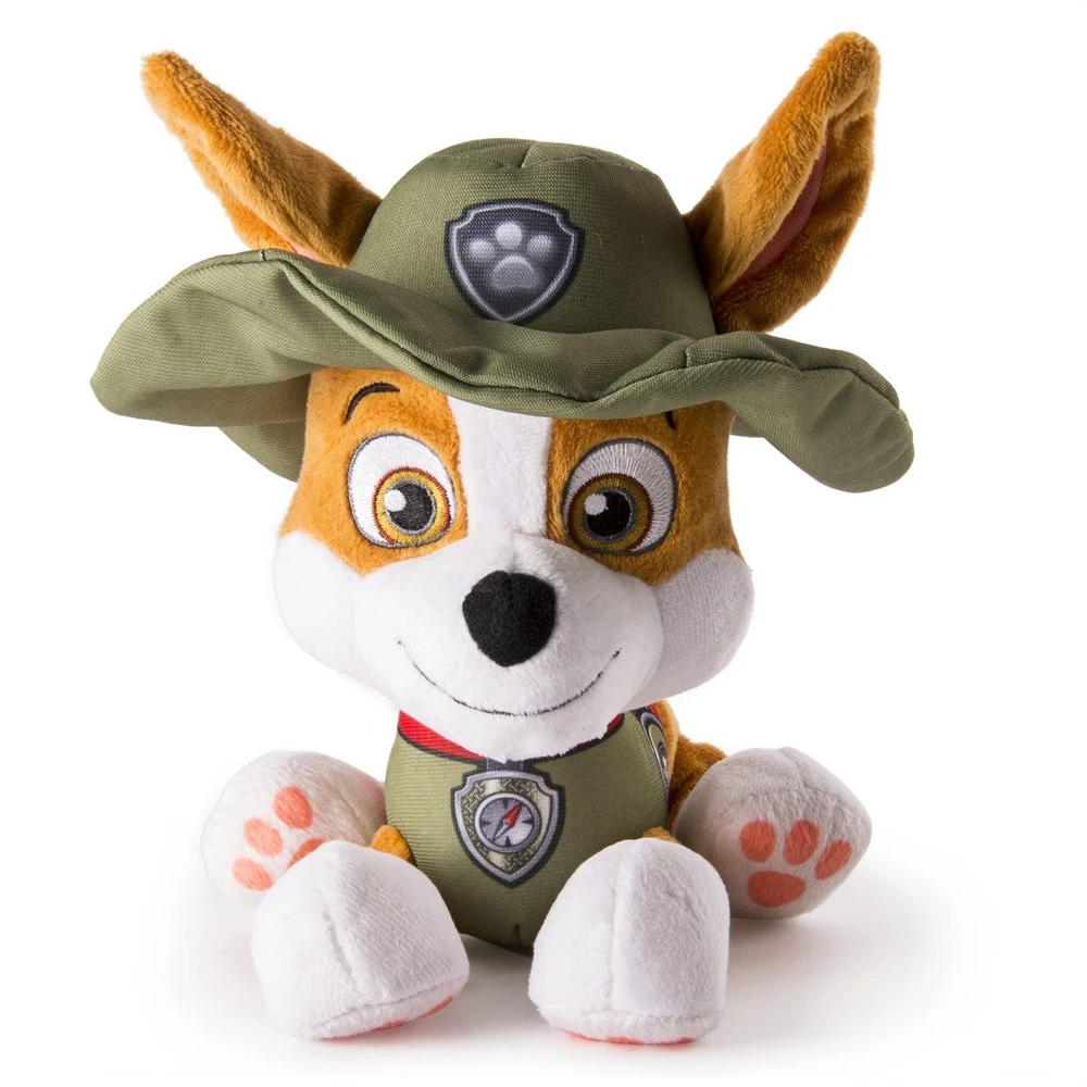 PAW PATROL Pliušinis šuniukas TRACKER, 15 cm