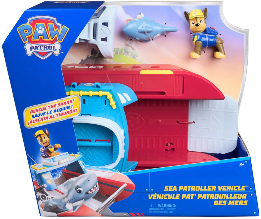 Spin Master Paw Patrol - Sea Patroller 22 cm su griebtuvu (6074778)