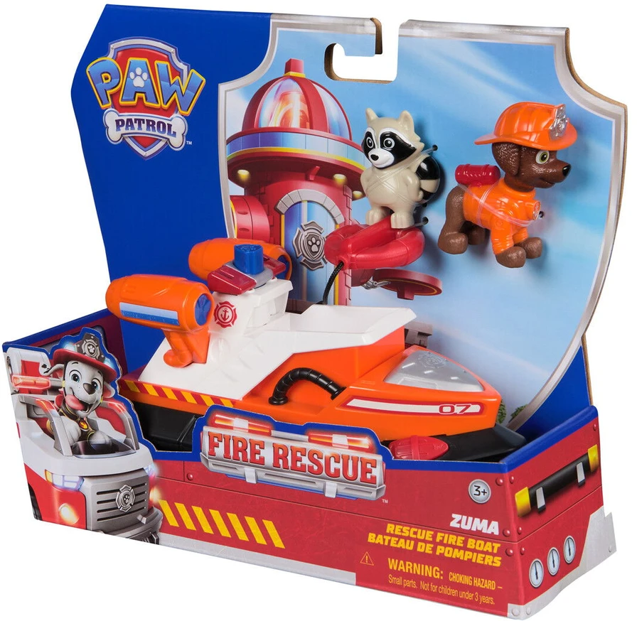 Nezatříděno Spin Master PAW PATROL transporto priemonė Fire Rescue Zuma, 6072684