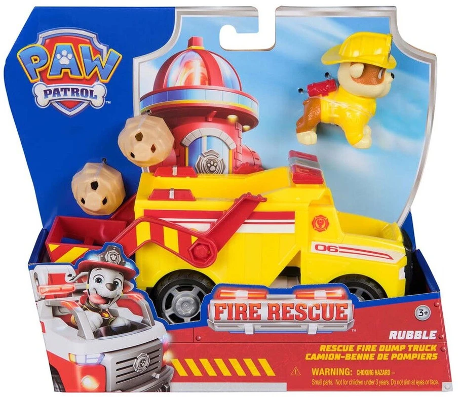 Spin Master PAW PATROL transporto priemonė Fire Rescue Rubble, 6072662