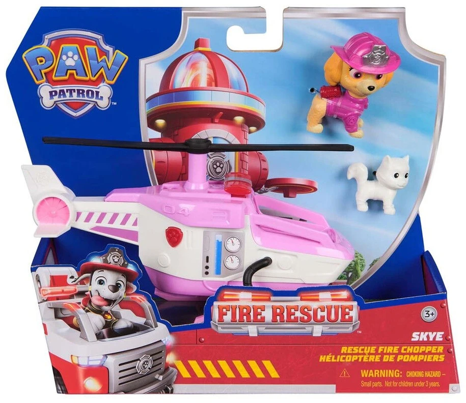 Nezatříděno Spin Master PAW PATROL transporto priemonė Fire Rescue Skye, 6072661
