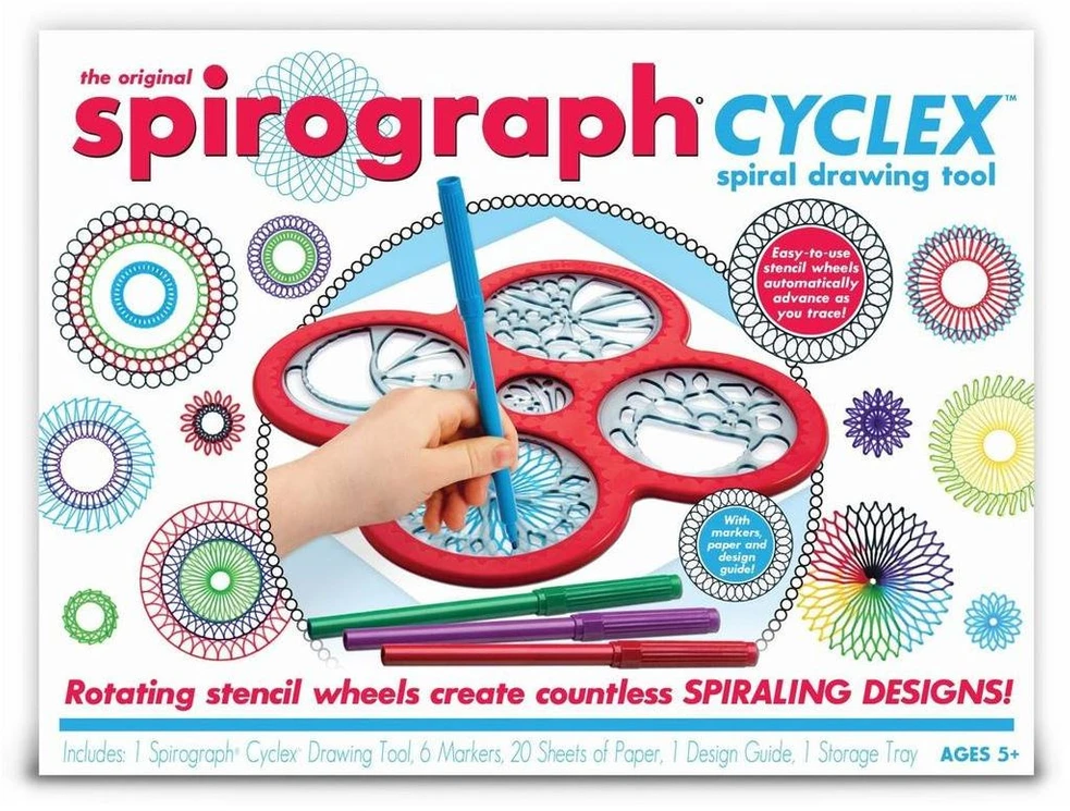 Penword Spirograph Spirografas – „Cyclex“ piešimo rinkinys (33002153)