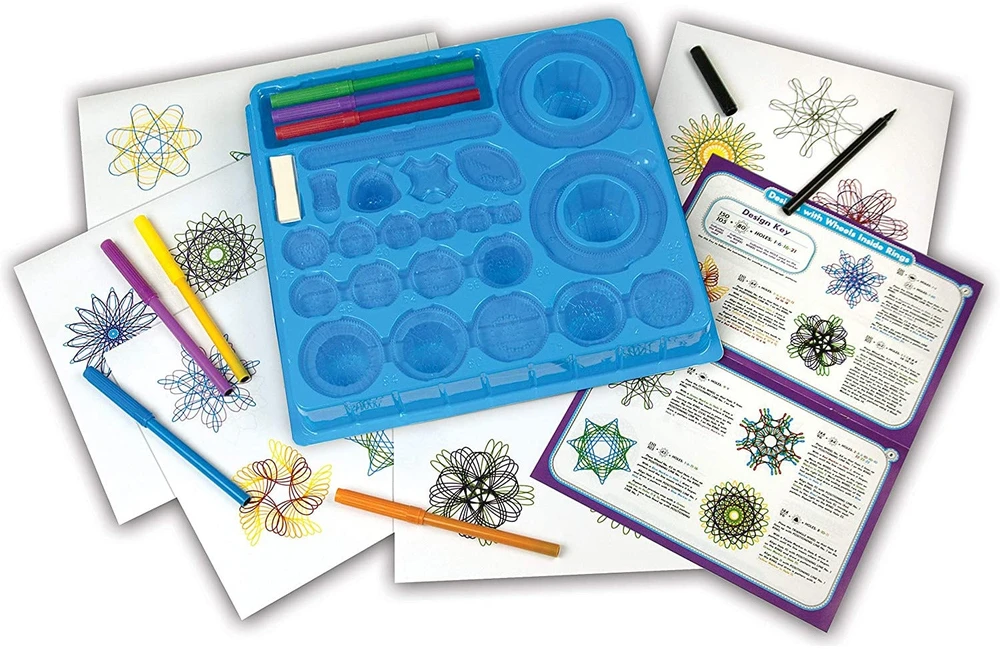 Spirograph Rinkinys su pisakami 1013Z