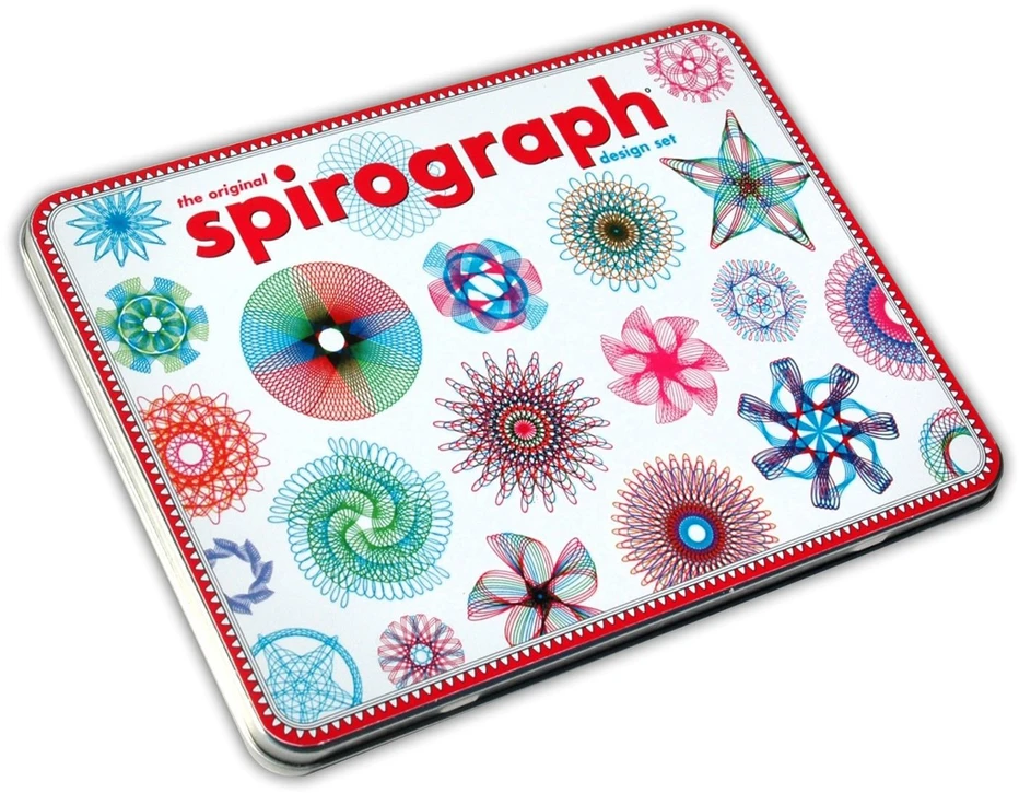 Spirograph Spirografas - skardinių dėžučių rinkinys (33002151)