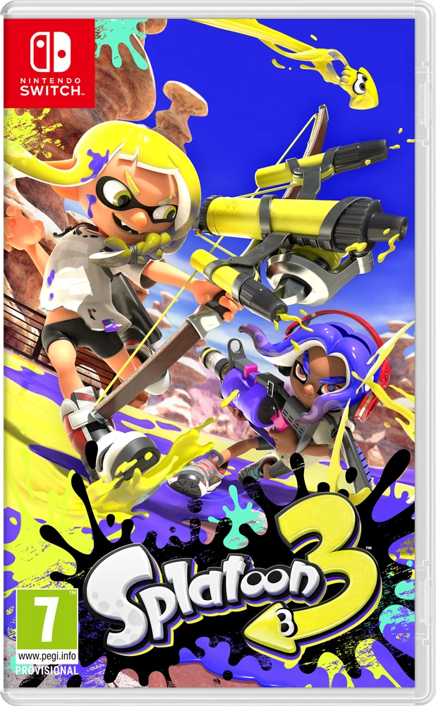 „Nintendo Switch Splatoon 3“.