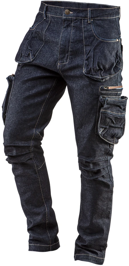 Neo Tools Darbo kelnės Neo Denim, mėlynos