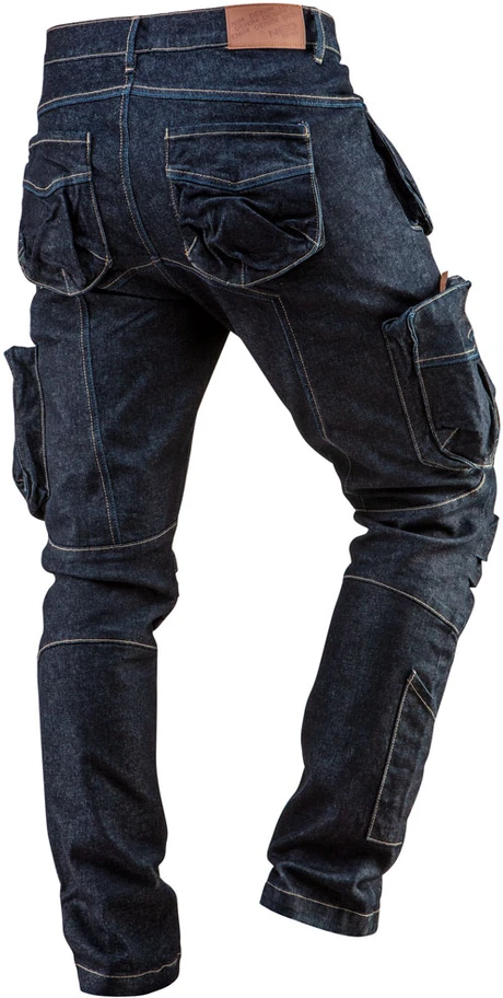 Spodnie Darbo kelnės Neo Denim, mėlynos