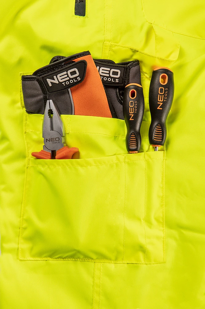 Neo Tools Apšiltintos įspėjamosios darbo kelnės Neo 81-760