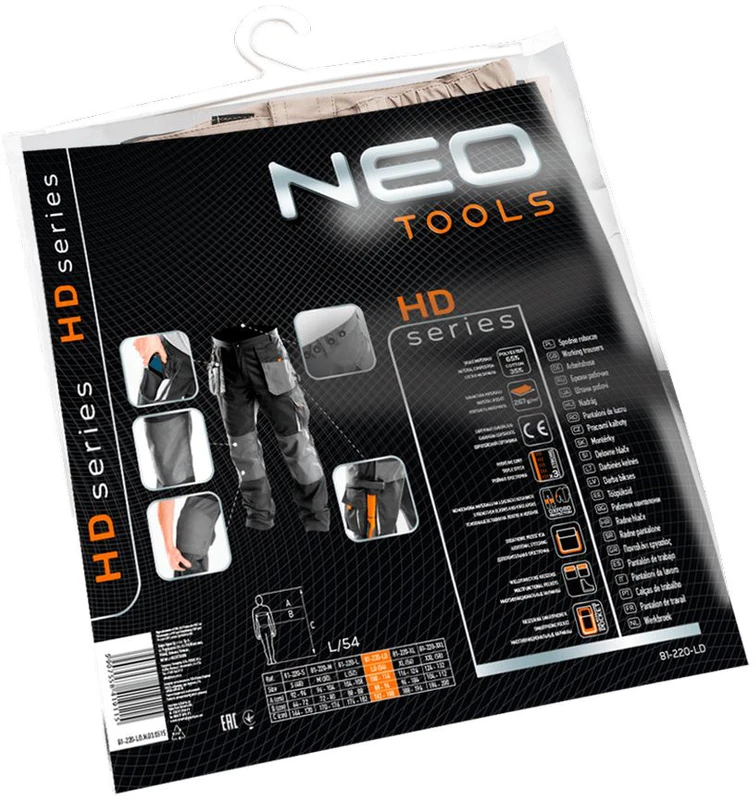 Neo Tools Darbo kelnės Neo 81-220