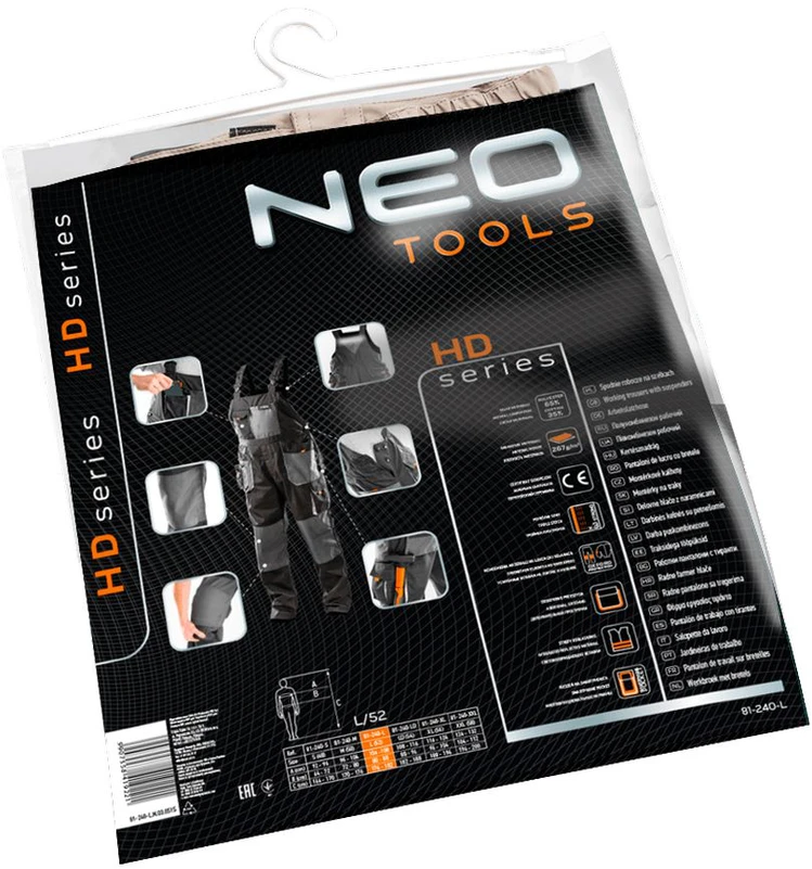 Neo Tools Darbo puskombinezonis Neo, įv. dydžių