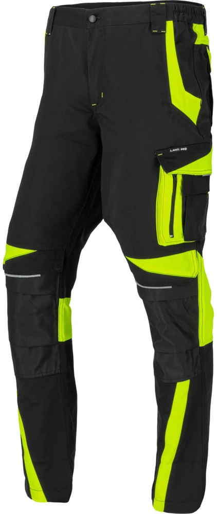 Lahti Pro Kelnės Juodos ir geltonos kelnės, „3xl“, ce, Lahti