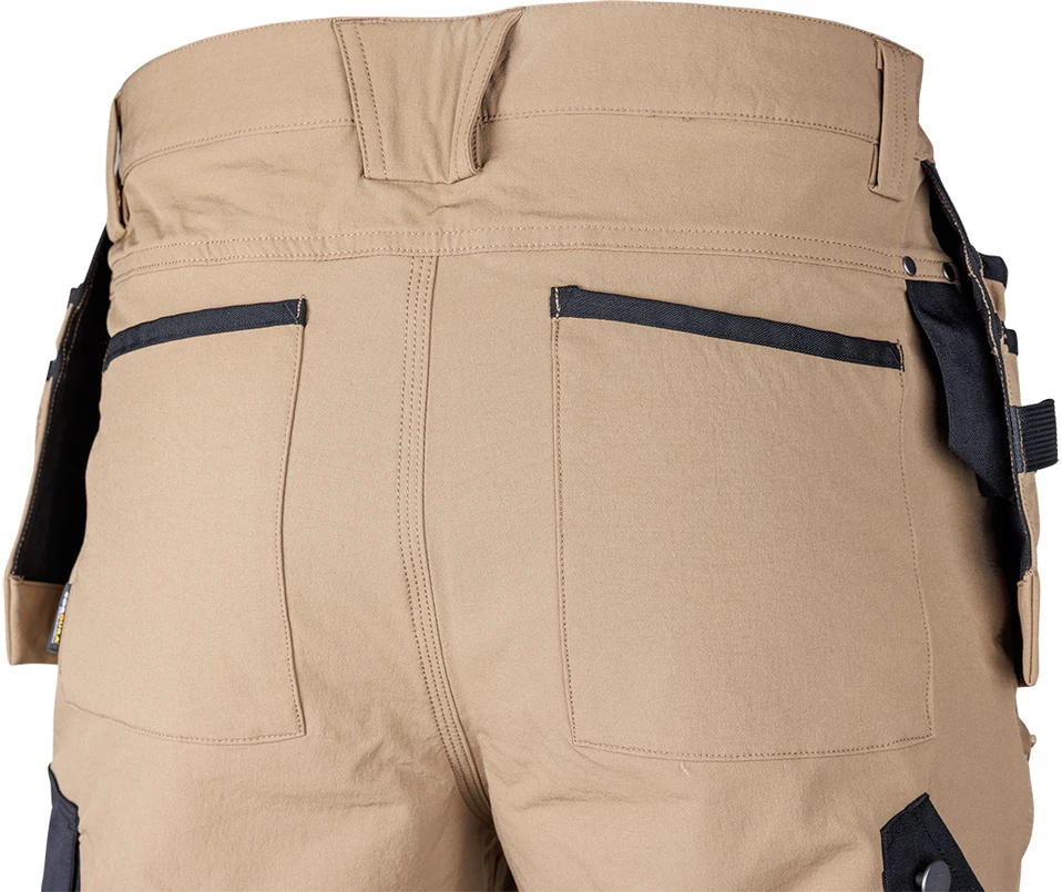Neo Tools Darbo kelnės Mix&amp;Match su Cordura sustiprinimais, bežinės ir juodos, dydis M