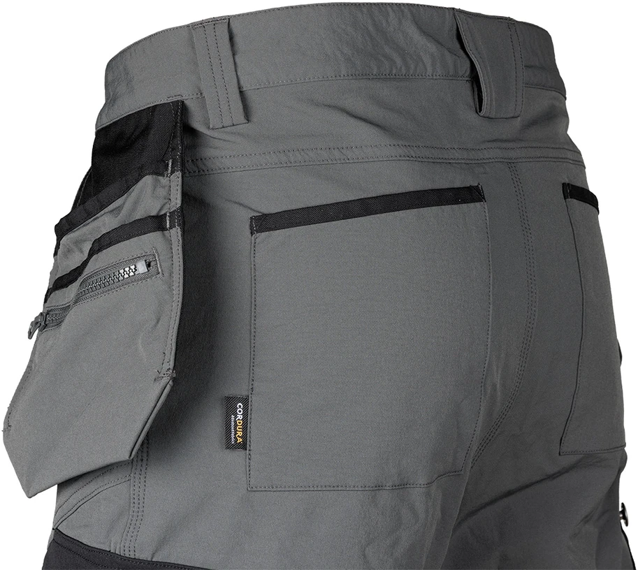 Neo Tools Darbo kelnės Mix&amp;Match su kišenėmis ir Cordura, pilkos-juodos, XL dydis