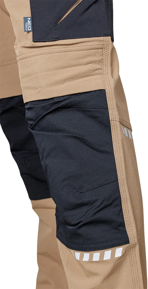 Neo Tools Darbo kelnės Mix&amp;Match su kaburais ir Cordura, XXXL dydis