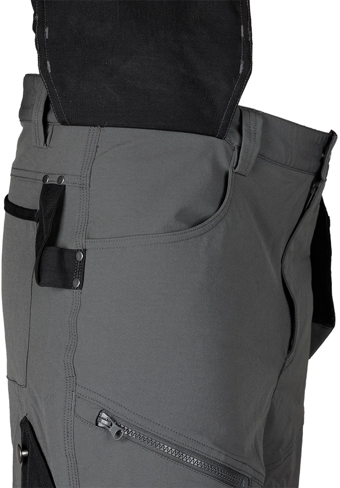 Neo Tools Darbo kelnės Mix&amp;Match su kišenėmis ir Cordura, pilkos-juodos, XL dydis