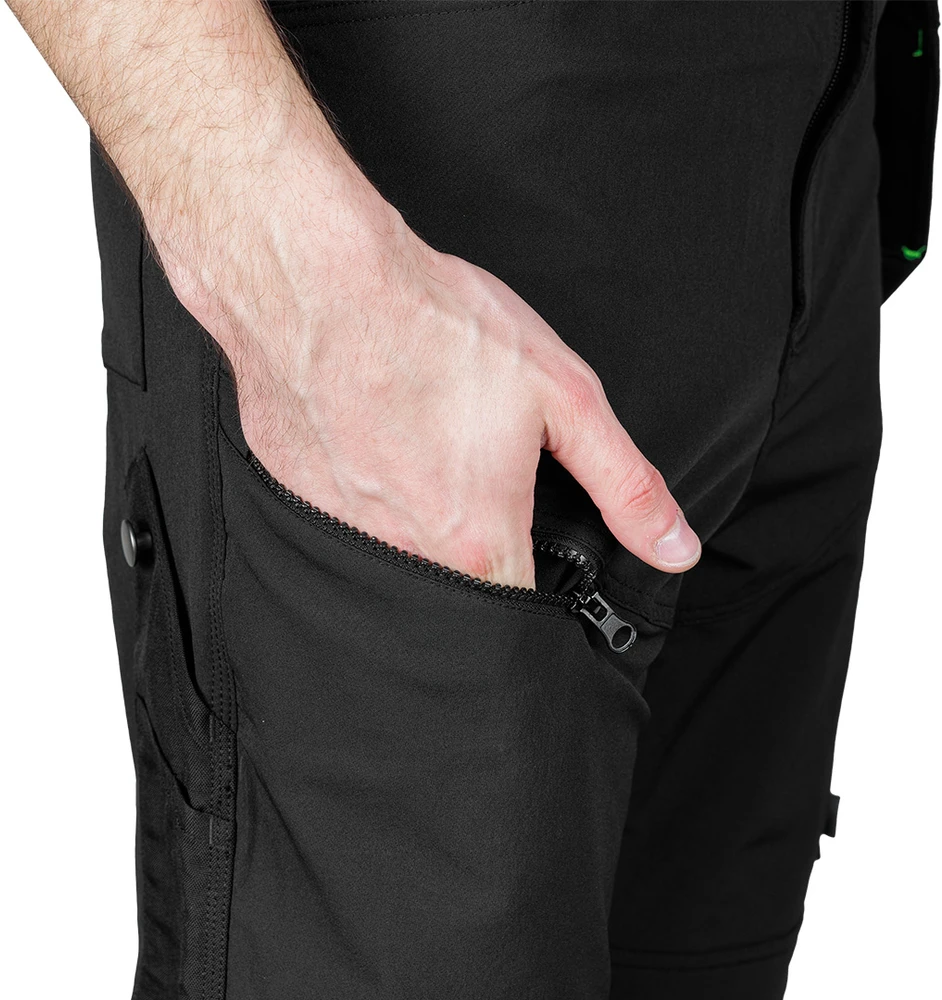 Neo Tools Darbo kelnės Mix&amp;Match, juodos, XS dydis