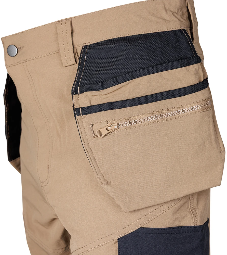 Neo Tools Darbo kelnės Mix&amp;Match su Cordura sustiprinimais, bežinės ir juodos, dydis M