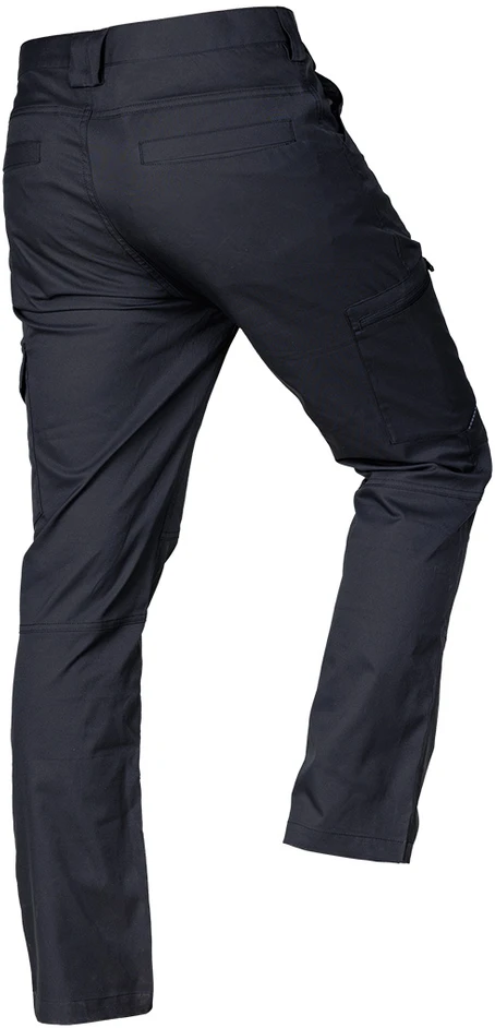 Juodos darbinės kelnės Mix&Match – nugaros vaizdas
