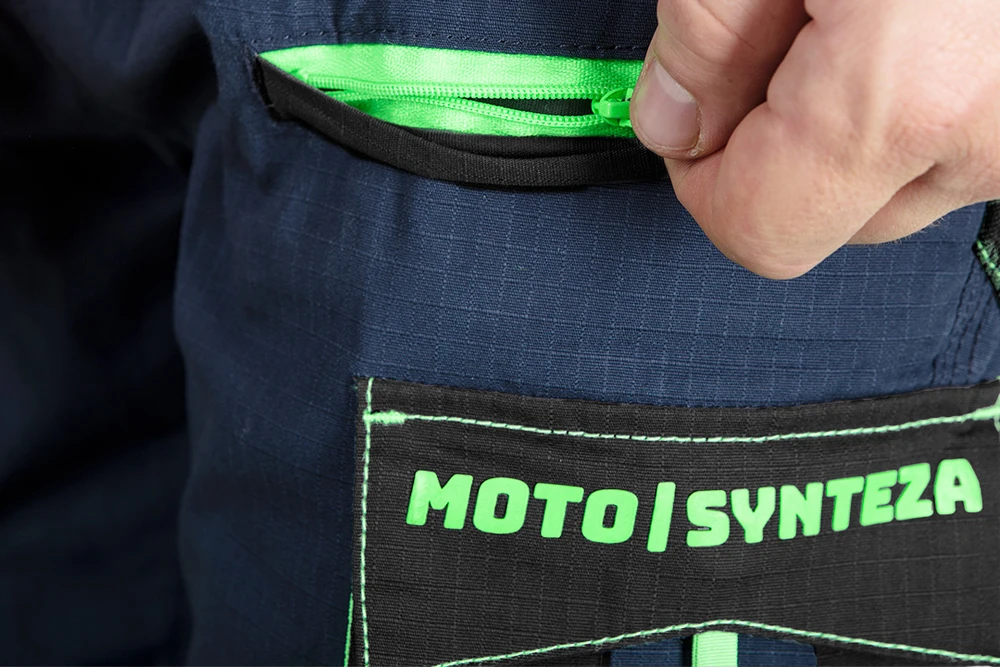 Spodnie Kelnės Motosintezinės darbo kelnės, 100 % plyšimui atspari medvilnė, XXL dydis