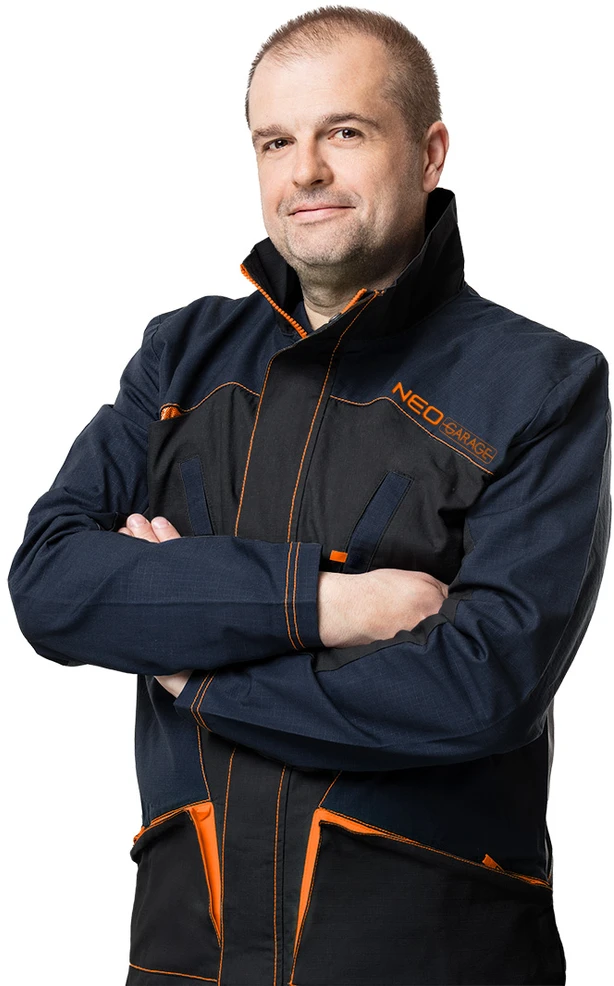 Spodnie Kelnės „Neo Garage“ darbo kelnės, 100 % plyšimui atspari medvilnė, S dydis