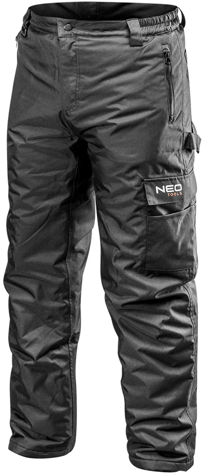 Neo Tools Neo Oxford pašiltintos darbo kelnės, juodos