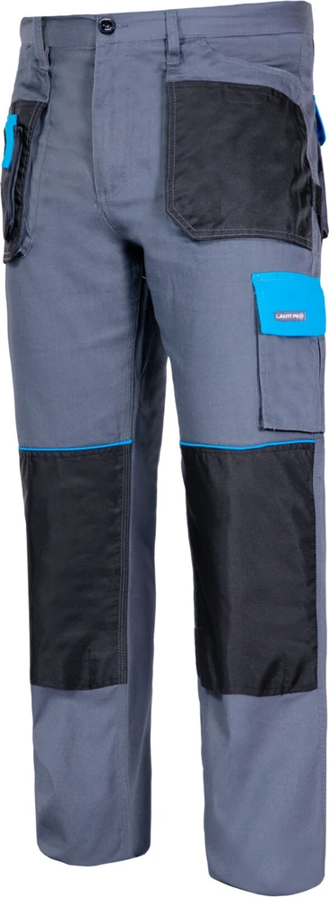Lahti Pro Kelnės Pilkos kelnės, 100 % medvilnė, 190 g/m2, „3xl(60)“, ce, lahti