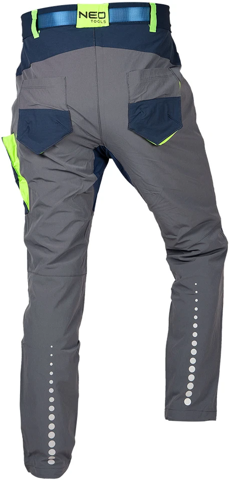 Neo Tools Kelnės PREMIUM darbo kelnės, 4 kryptimis tempiamos, XXXL dydis