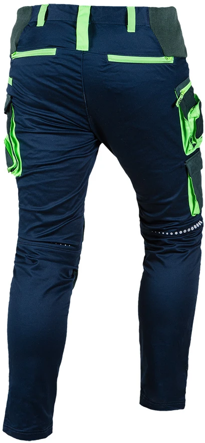 Neo Tools Darbo kelnės Neo Premium, mėlynos/žalios