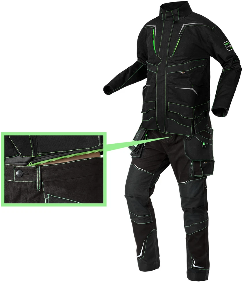 Spodnie Kelnės Premium PRO darbo kelnės, XL dydis