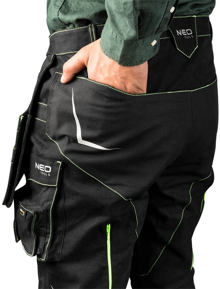Spodnie Kelnės Premium PRO darbo kelnės, XL dydis