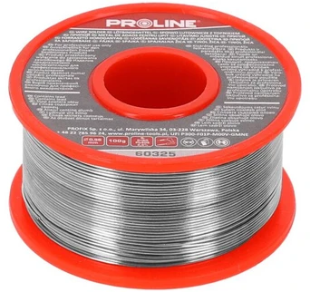 Proline Spoiwo Lydmetalis 60/40/2,5 % fi = 0,56 mm ritė 100 g prolino