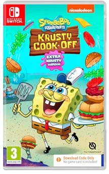 SpongeBob: Kempiniukas Plačiakelnis: Krusty Cook-off (Kodas dėžutėje) – Nintendo Switch