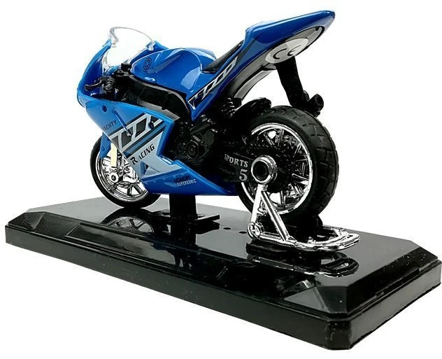 Lean Toys Žaislinis sportinis motociklas su garsais