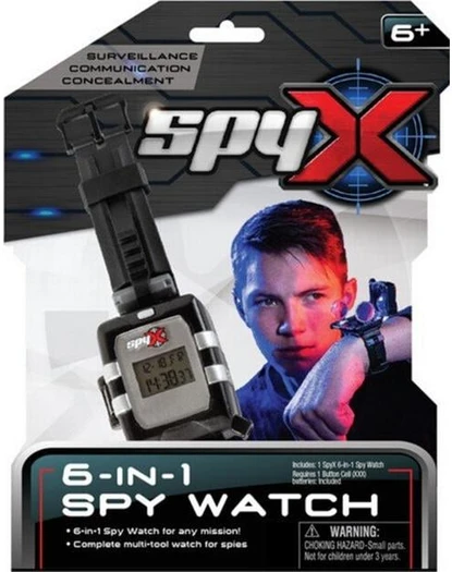 „SpyX“ – 6 viename šnipinėjimo laikrodis (20210)