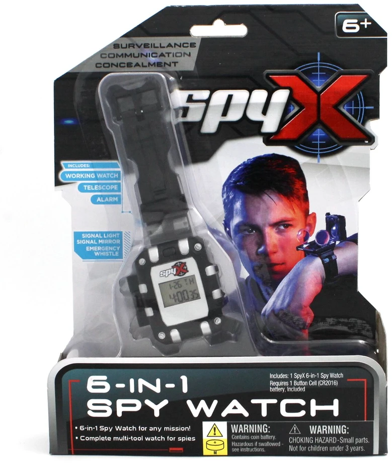 „SpyX“ – 6 viename šnipinėjimo laikrodis (20210)