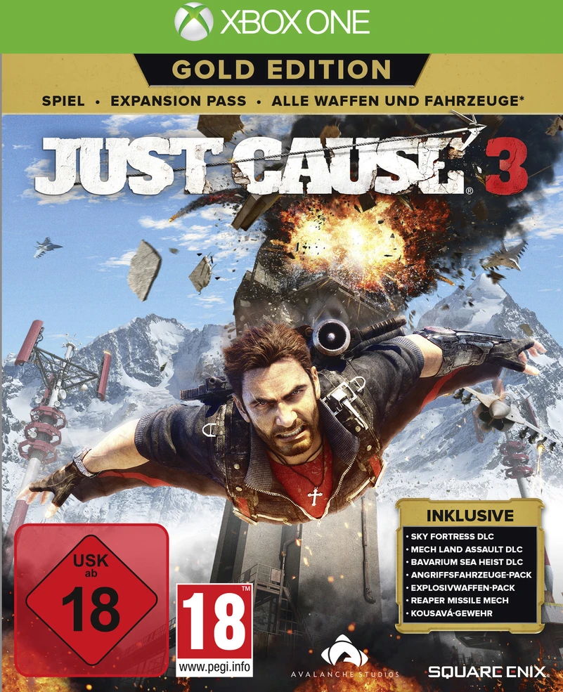 Square Enix Just Cause 3 (Gold Edition) (DE/Multi in Game)