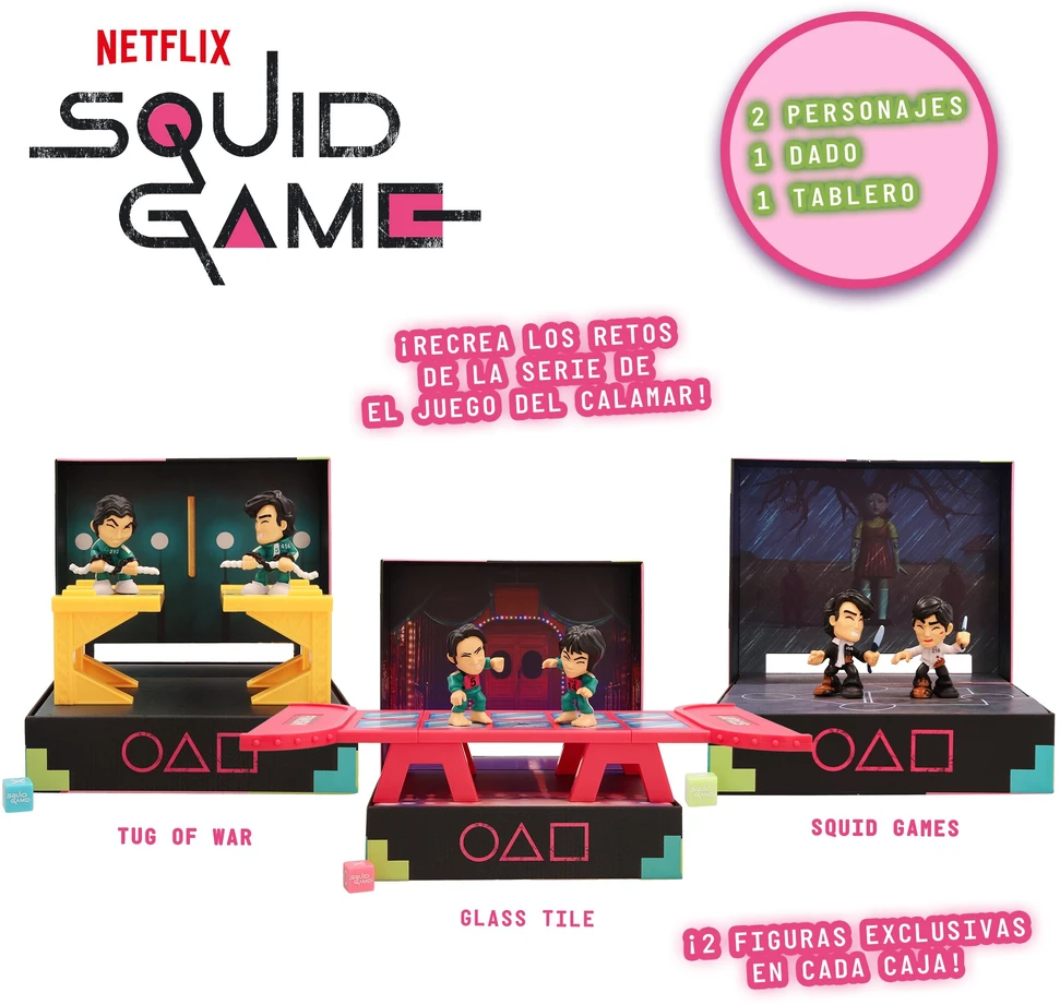 Squid Game KALMARŲ ŽAIDIMAS - Iššūkio stiklinė plytelė (70112)