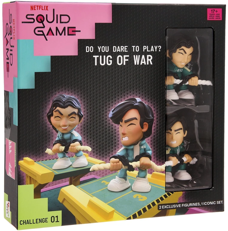 Squid Game KALMARŲ ŽAIDIMAS - Virvės traukimo iššūkis (70111)