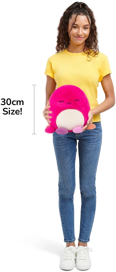 SQUISHMALLOWS Pliušinis žaislas - Mielas aštuonkojis, 30 cm