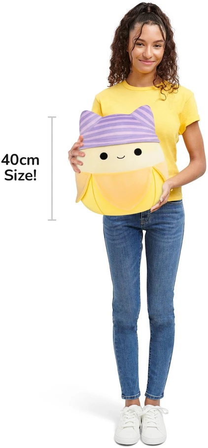 SQUISHMALLOWS Pliušinis žaislas - Junie the Yellow Banana, 40 cm