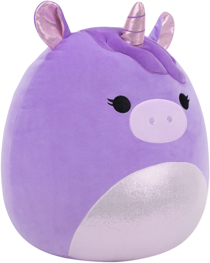 Squishmallows - 40 cm pliušinis žaislas - Elowen vienaragis (280454)