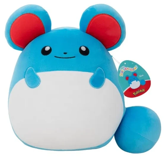 Squishmallows Minkšti saldainiai - 25 cm Pokemon Marill (SQPK00053)