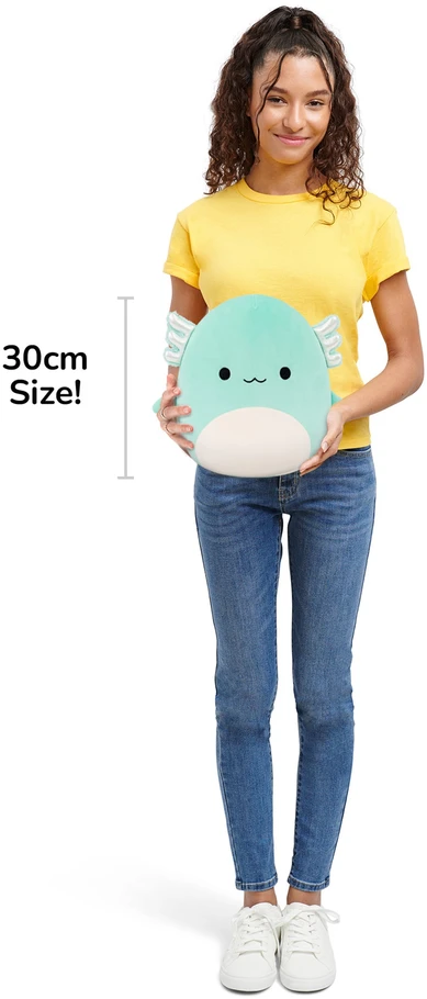 SQUISHMALLOWS Pliušinis žaislas - Aksolotlis: Anastasia, 30 cm