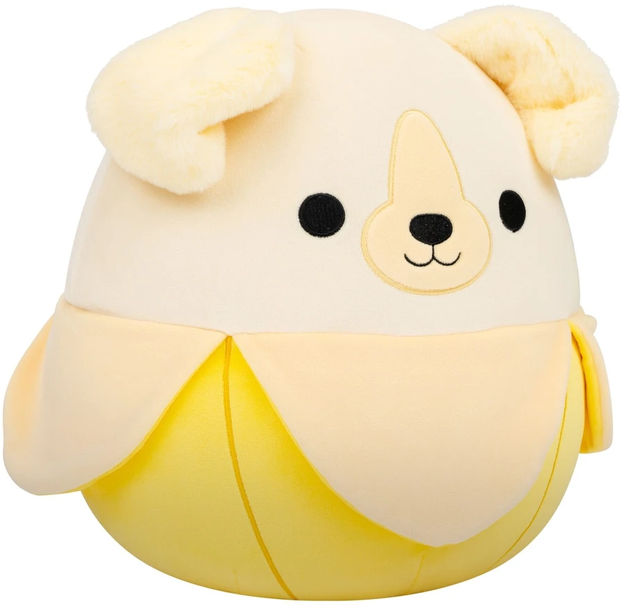 Squishmallows Minkšti saldainiai - 30 cm P26 - Nate auksaspalvis retriveris bananas (260191)