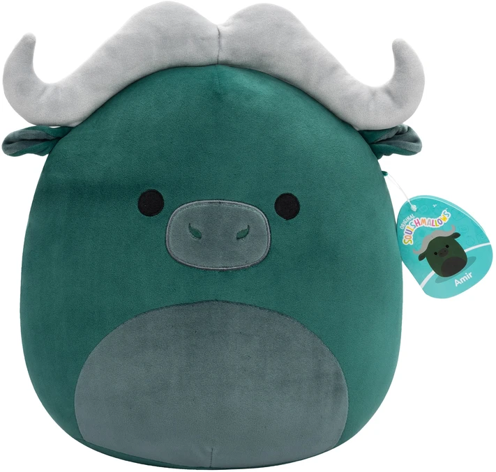 SQUISHMALLOWS P25 Pliušinis žaislas - Mielas buivolas, 30 cm